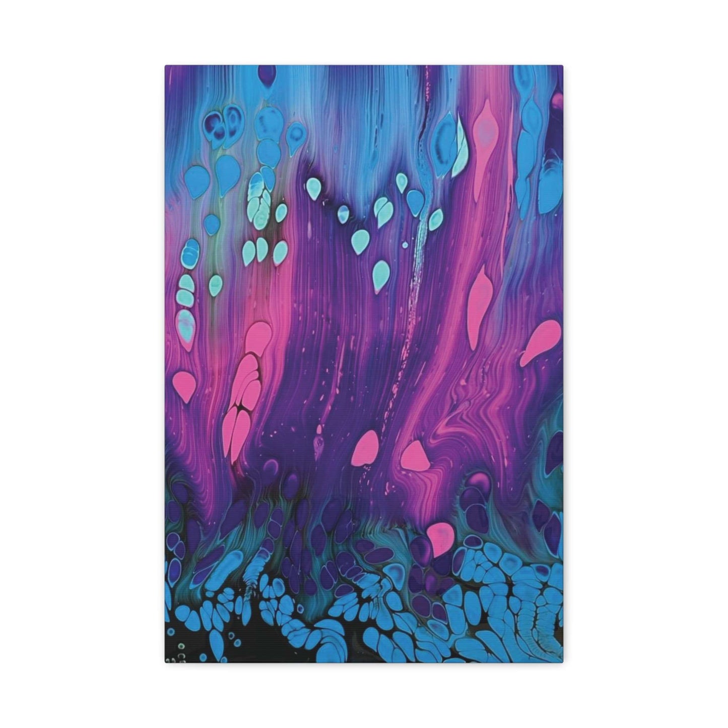 Galaxy Bubbles Canvas Print