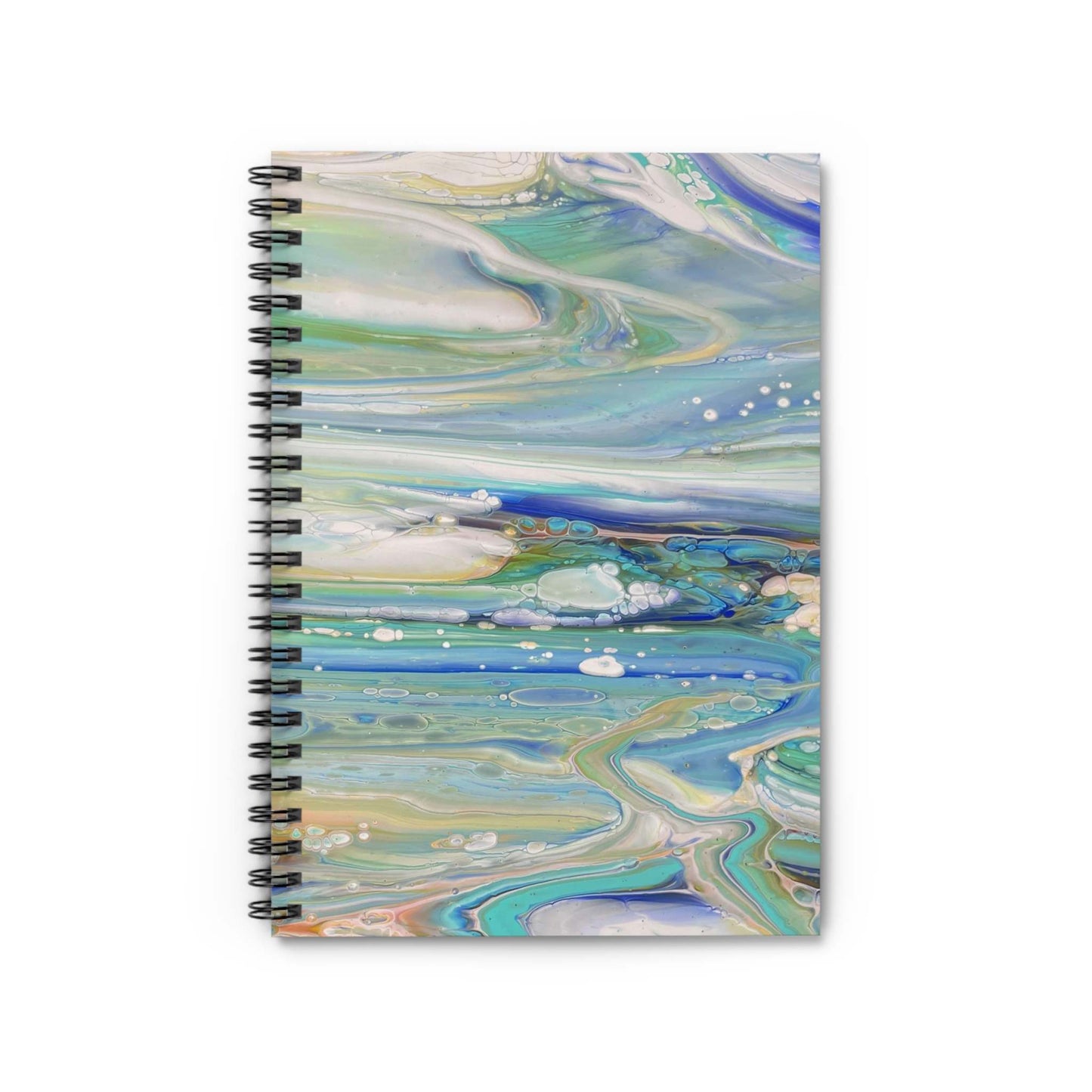 Sandy Waters Spiral Notebook