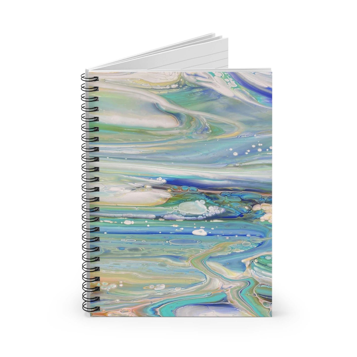 Sandy Waters Spiral Notebook