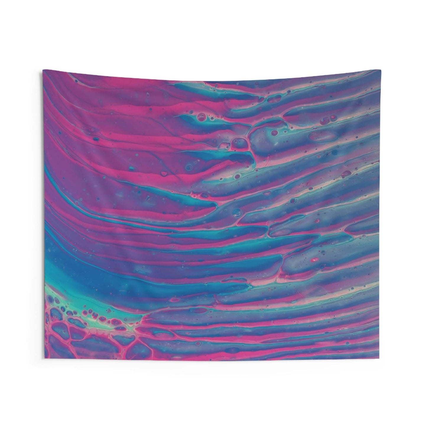 Nature's Serenity Sunset Water Wall Tapestry