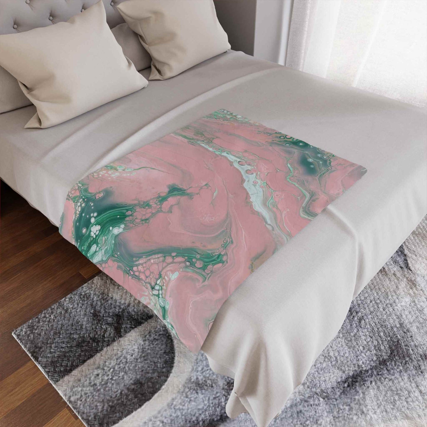 Enchanting Pink Dreams Minky Blanket