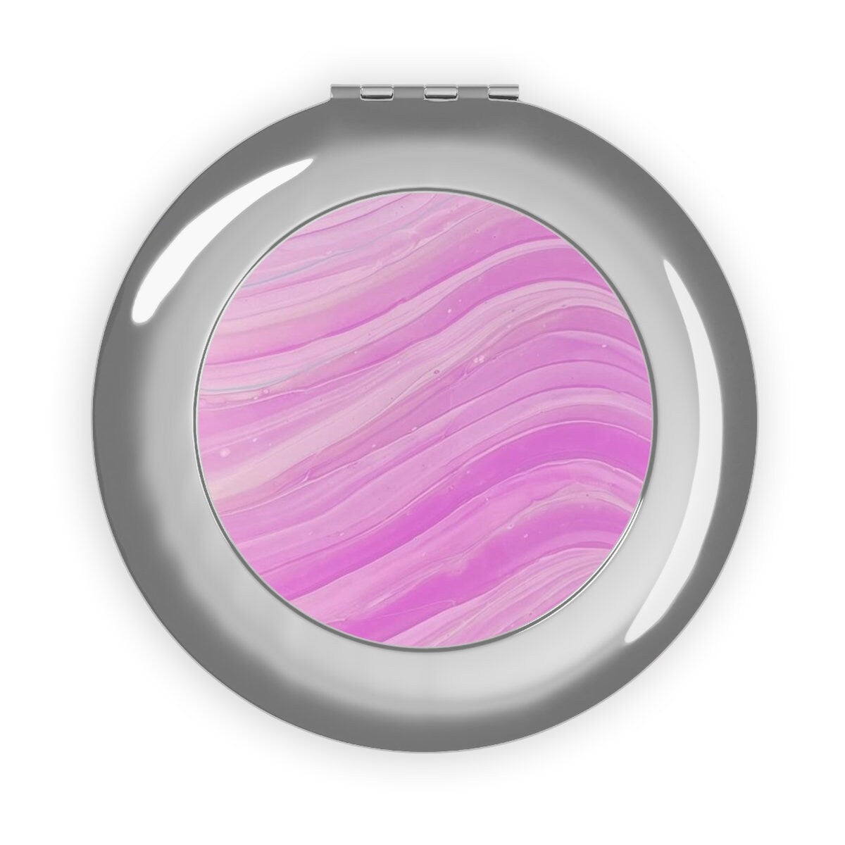 Pink Barbie Compact Travel Mirror