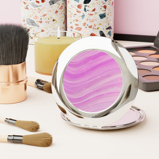 Pink Barbie Compact Travel Mirror