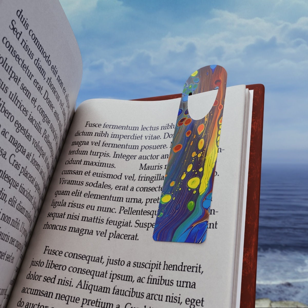 Rainbow Aluminum Bookmark