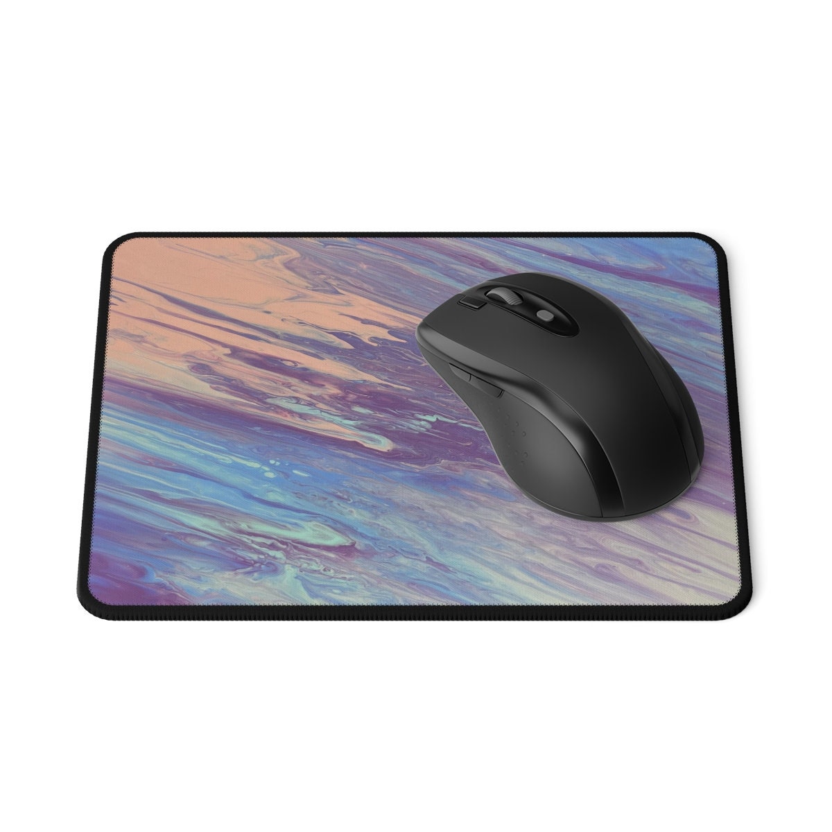 Cute Mousepad with Purple, Pink, Blue Design