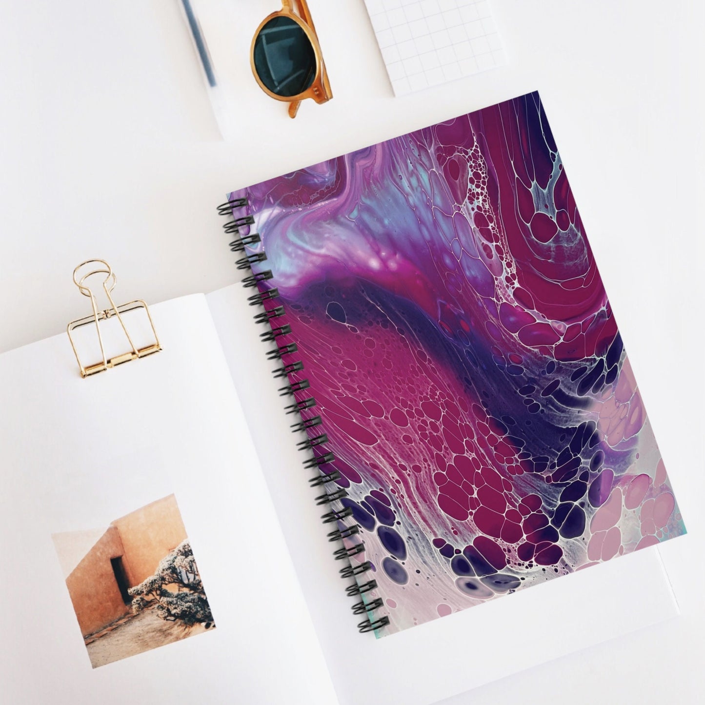 Deep Beauty Spiral Notebook for the Classy and Elegant Notetakers