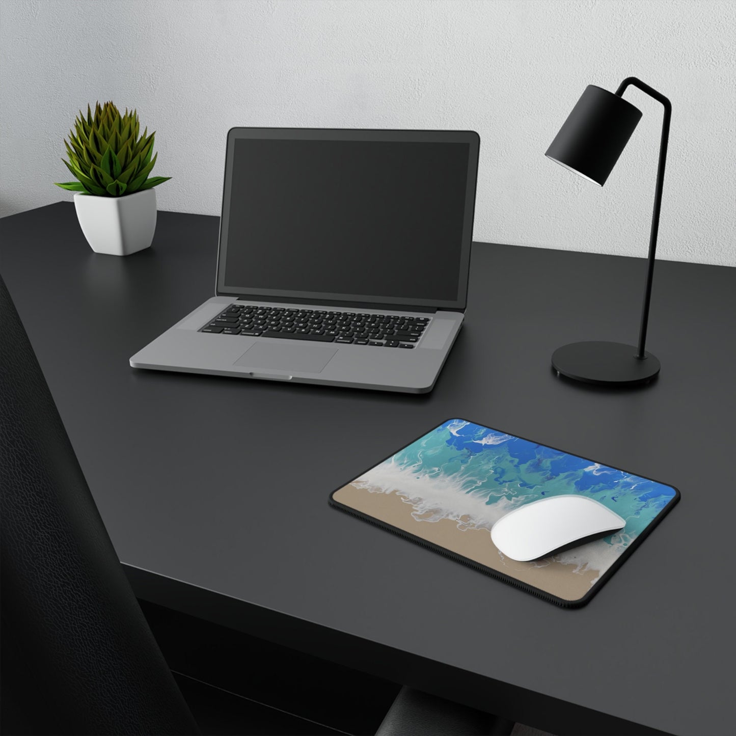 Beachscape Mousepad: A Tranquil Oasis for Your Home Office