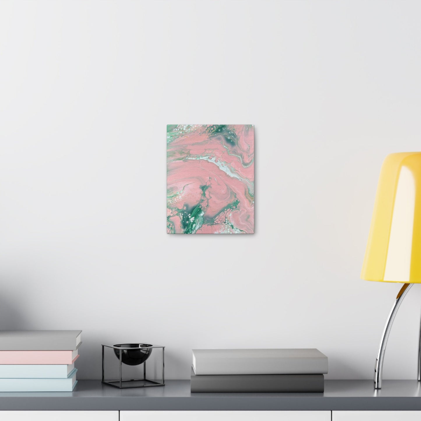 Pink Marble Canvas Print