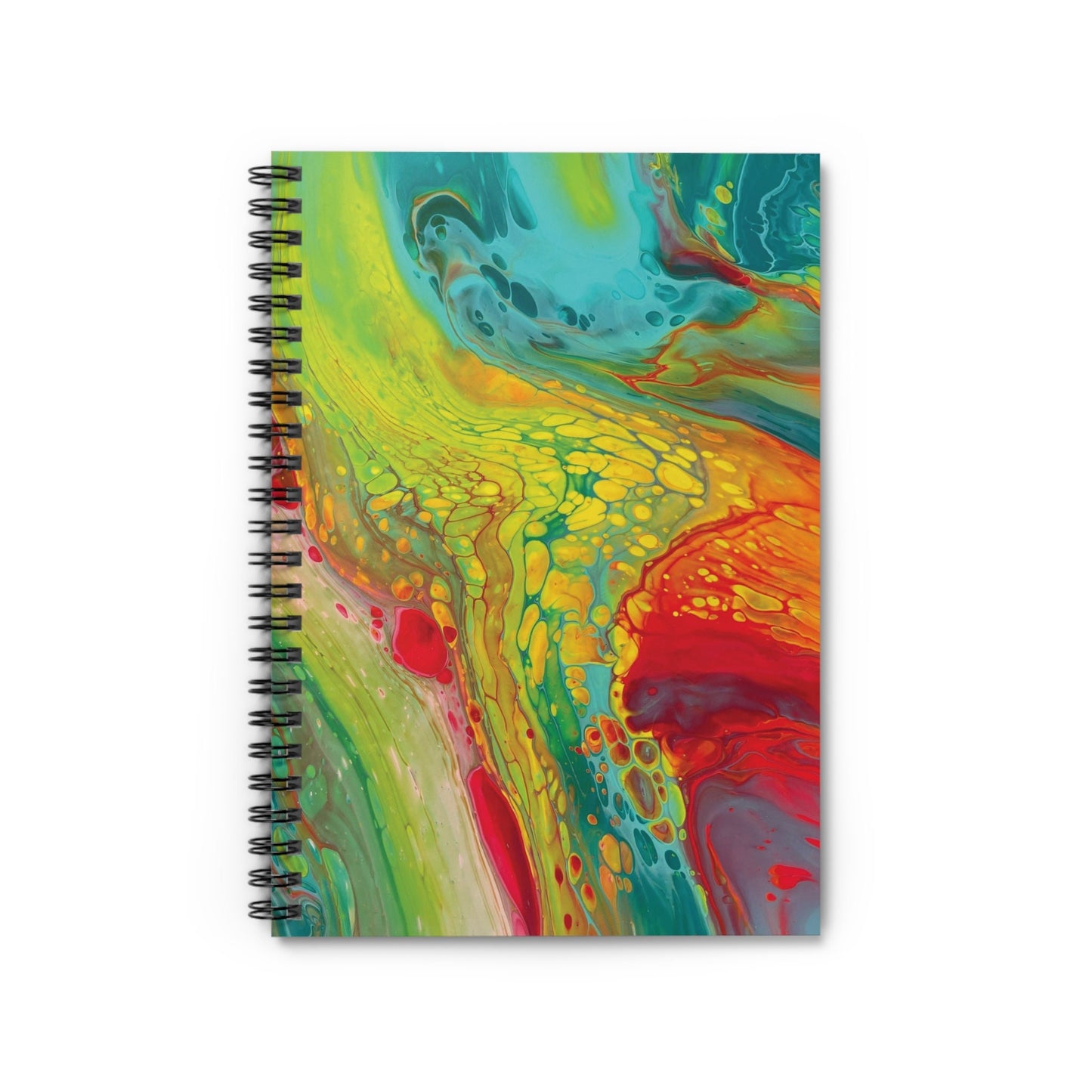 Fruity Colors, Spiral Notebook with Lined Pages for Back to School