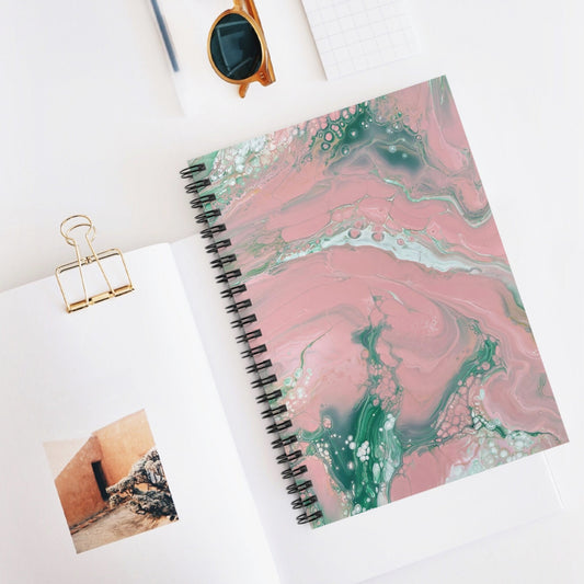 Pink Dreams Colorful Spiral Notebook for Her