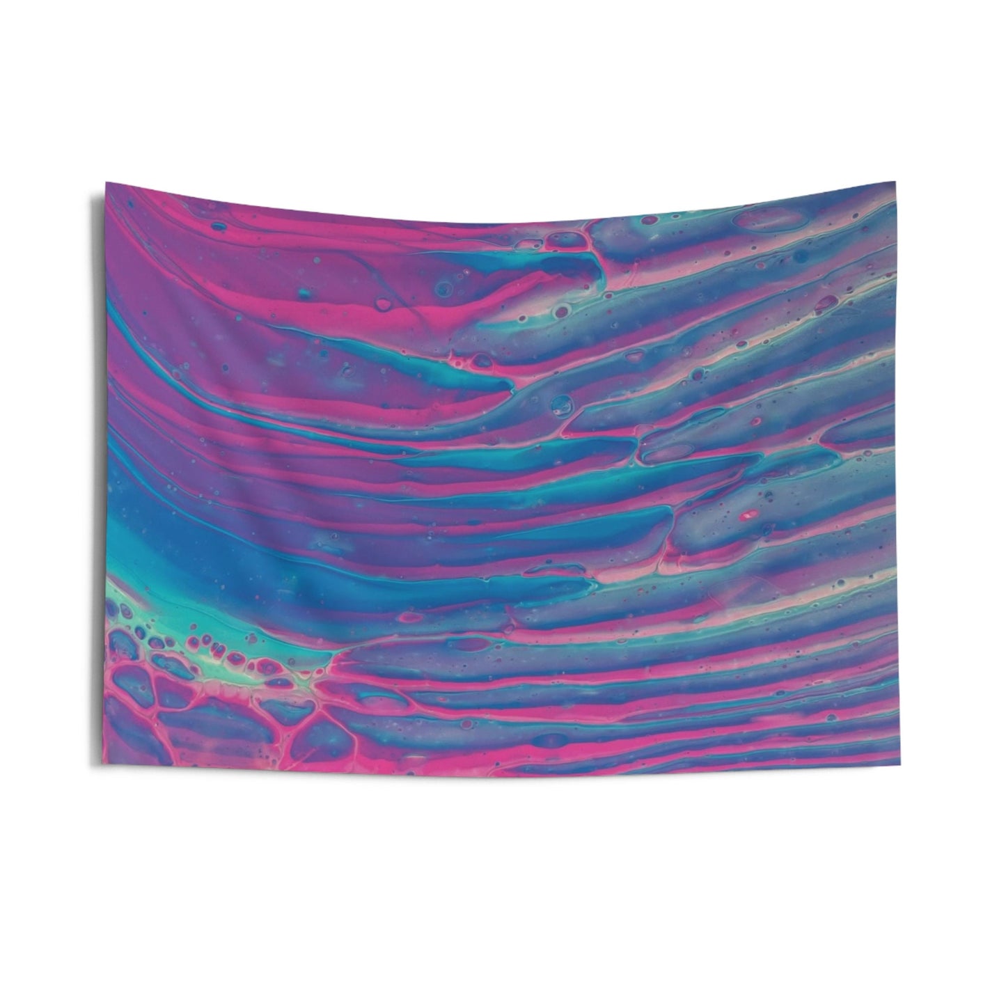 Nature's Serenity Sunset Water Wall Tapestry