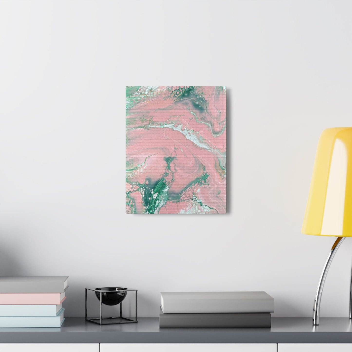 Pink Marble Canvas Print