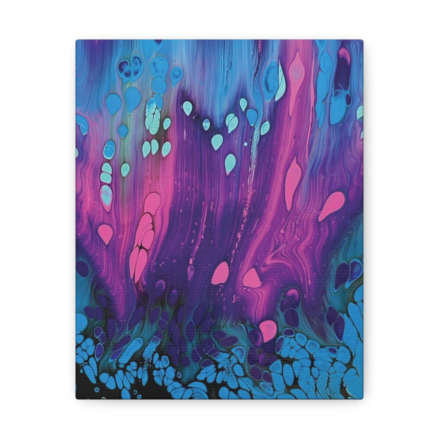 Galaxy Bubbles Canvas Print