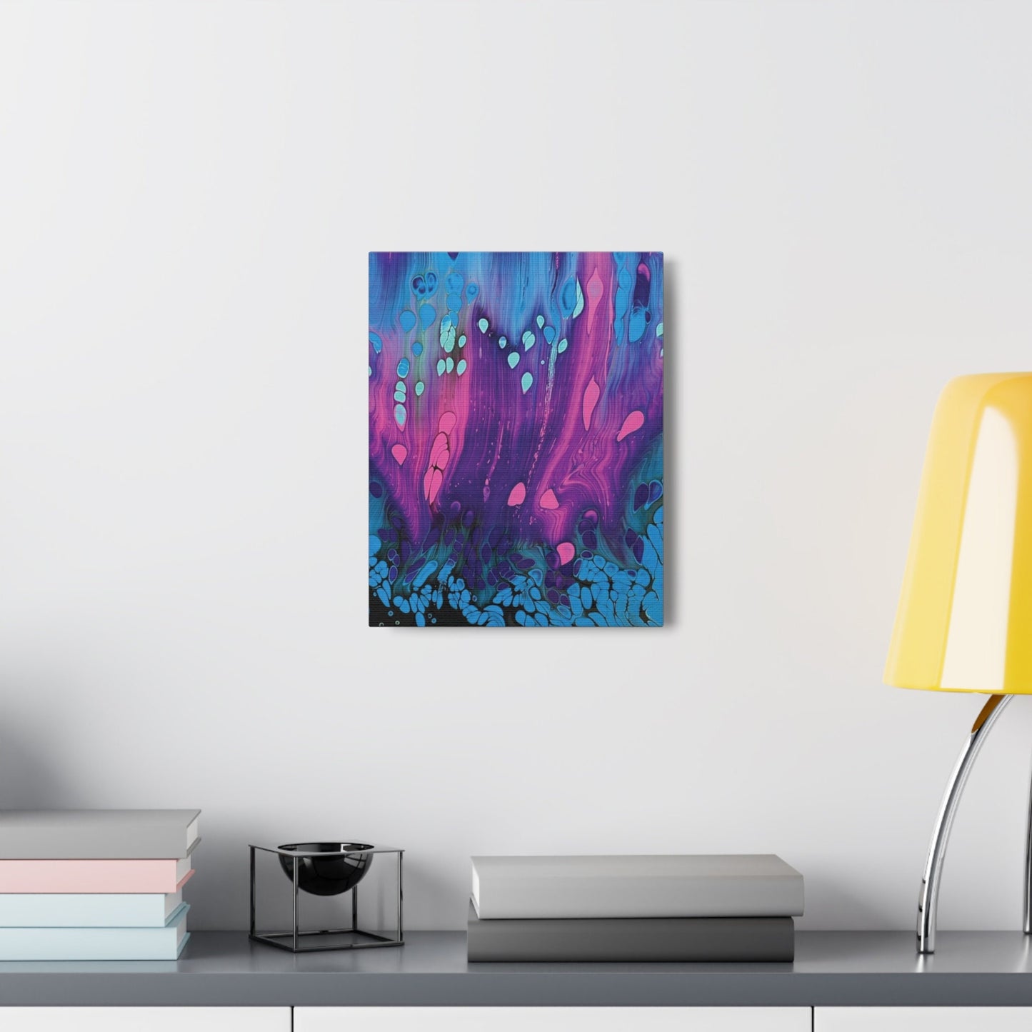 Galaxy Bubbles Canvas Print