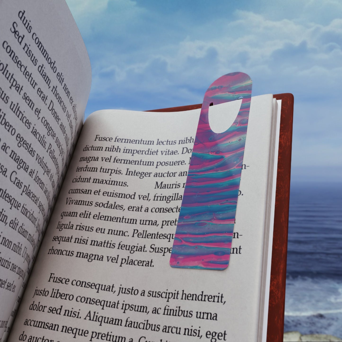 Sunset Wave Bookmark