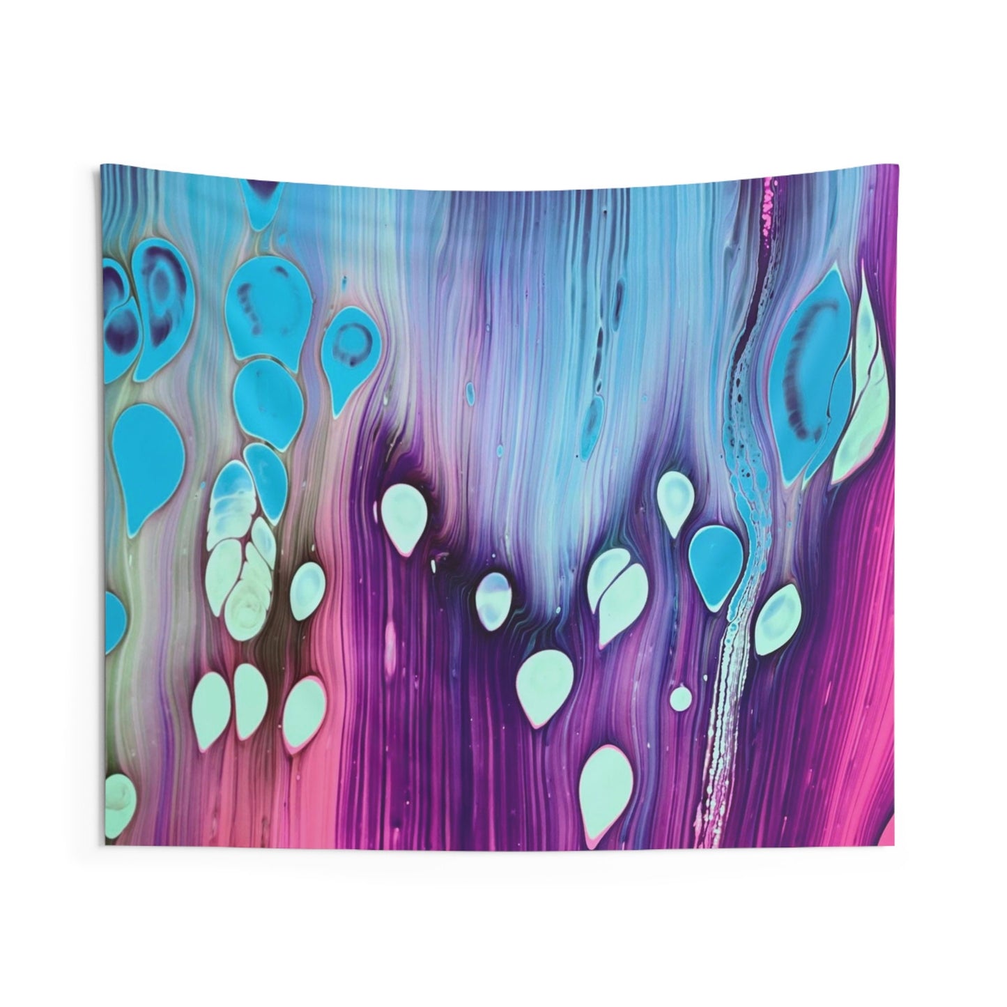 Tapesty Wall Hanging Boho, Abstract Galaxy Colors