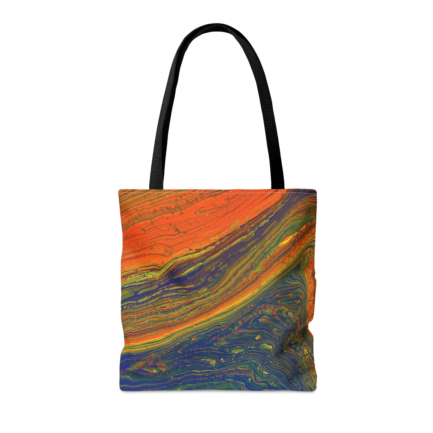 Tie Dyed Tote Bag with Trippy Design