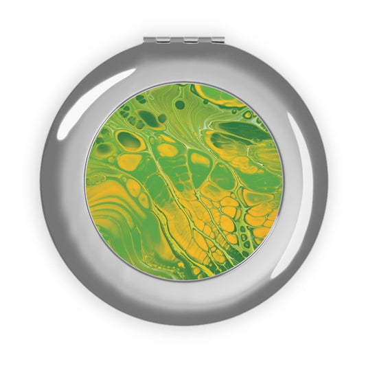 Psychedelic Compact Travel Mirror