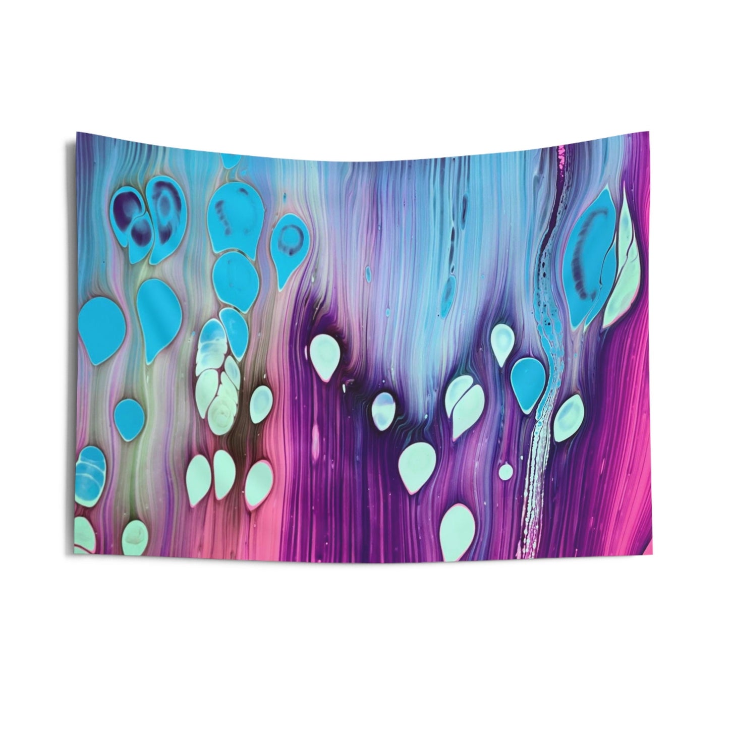 Tapesty Wall Hanging Boho, Abstract Galaxy Colors