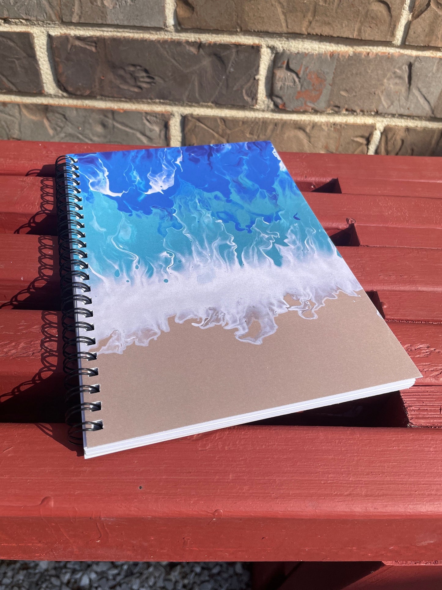 Dreamy Beachscape Spiral Notebook