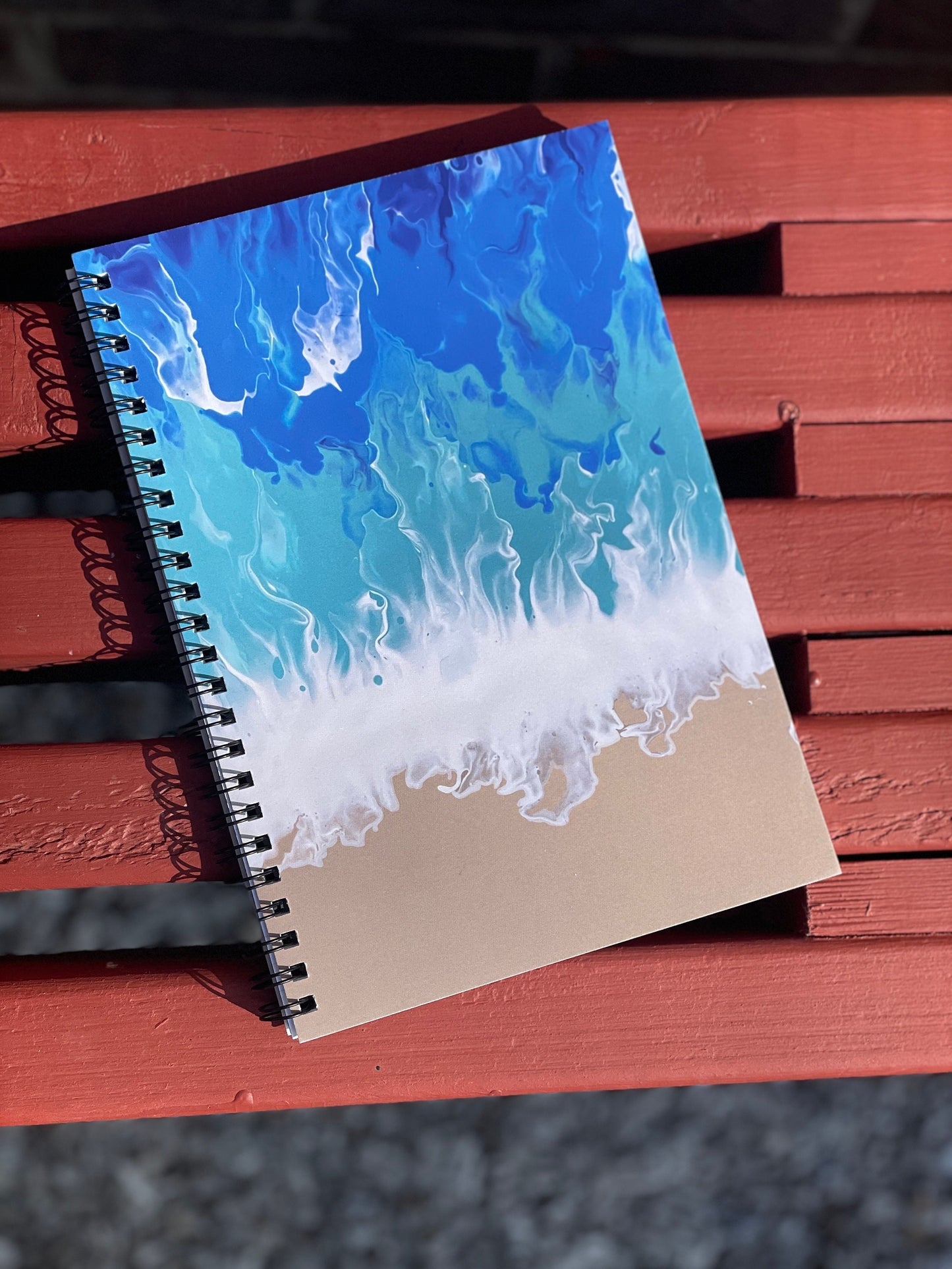 Dreamy Beachscape Spiral Notebook